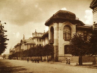 The Ponizovsky and Mindovsky Houses on Povarskaya Street, Moscow, Russia