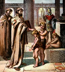 The Pope and the Saxon Children