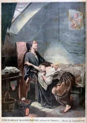 The Poverty-Stricken Family, or The Suicide, 1849, 1897