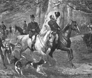 The Prince of Wales as a Hunting-Man, Late 19th Century, 1901