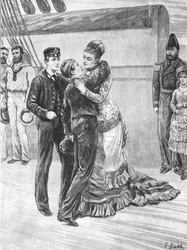 The Princess of Wales Welcoming her Sailor Sons on their Return, May 3, 1880, 1901
