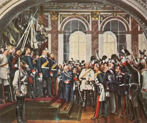 The Proclamation of the German Empire at Versailles, 18 January 1871