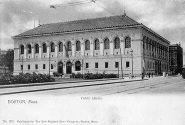 The Public Library, Boston, Massachusetts