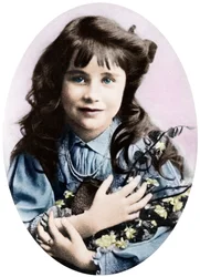 The Queen Mother at Seven Years Old, 1907-1937