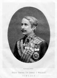 The Right Honourable Garnet Joseph Wolseley, British Field Marshal, 1880