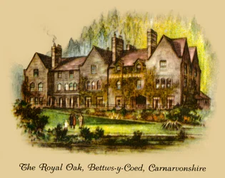 The Royal Oak, Bettws-y-Coed, Carnavonshire, 1936