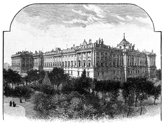 The Royal Palace, Madrid, Spain