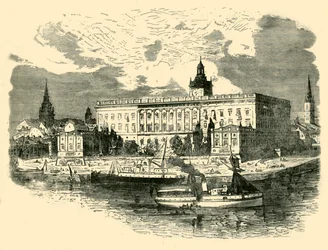 The Royal Palace, Stockholm, 1890