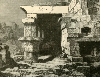 The Ruins at Denderah, 1890