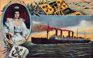 The SS Kronprinzessin Cecilie