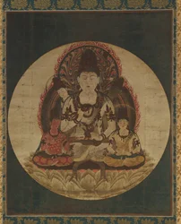 The Secret Five Bodhisattvas Gohimitsu Bosatsu, 1200s