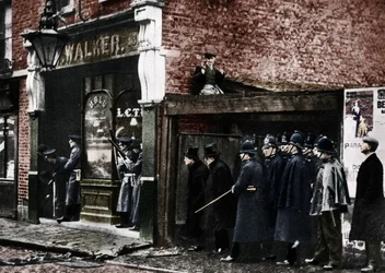 The Sidney Street Siege, Whitechapel, London