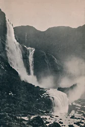 The Skjeggedal Falls