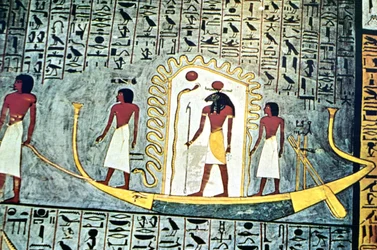 The Sun God Ra, Boat Scene