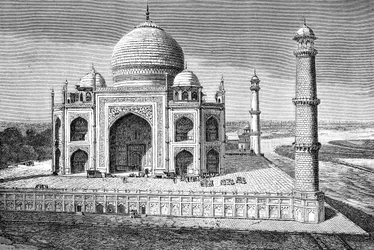 The Taj Mahal, Agra, India