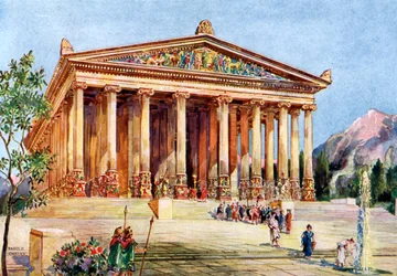 The Temple of Artemis, Ephesus, Turkey