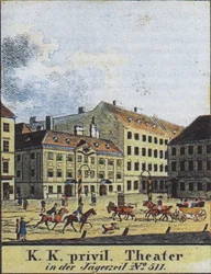 The Theater an der Wien, Vienna, Early 19th Century