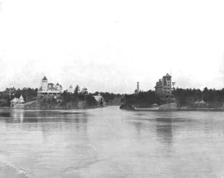 The Thousand Islands of the St Lawrence River, Canada, c1900
