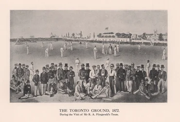 The Toronto Cricket Ground, 1872-1912