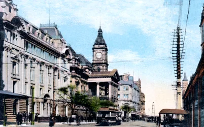 The Town Hall new extension, Melbourne, Australia, 1912