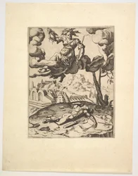 The Triumph of Chastity from The Triumphs of Petrarch
