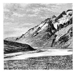 The Upper Karakash Valley, China, 1895