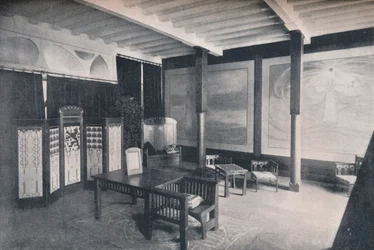 The Vestibule of the Dutch Section at the Turin Exhibition