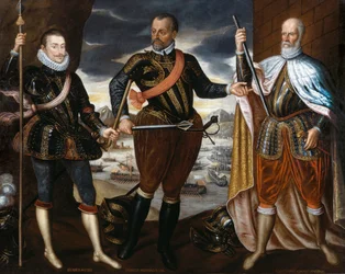 The Victors of Lepanto: John of Austria, Marcantonio Colonna, Sebastiano Venier, ca. 1575