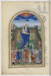 The Virgin Mary. From: Chants Royaux en l