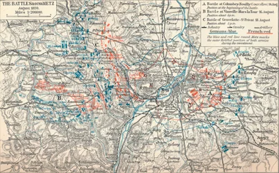 The War of 1870-71. From the plans of the Prussian General Staff and other Sources