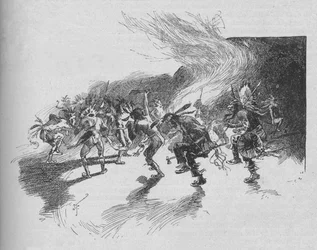 The Warriors Danced the War-Dance