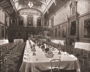 The Waterloo Chamber, Windsor Castle, Berkshire, 1894