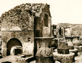 The bakery and mill, Pompeii, Italy