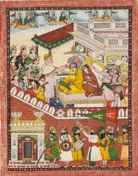 The coronation of Rama, c. 1861