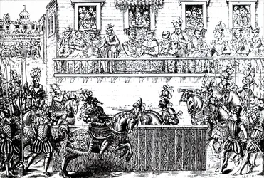 The Fatal Wounding of King Henry II of France