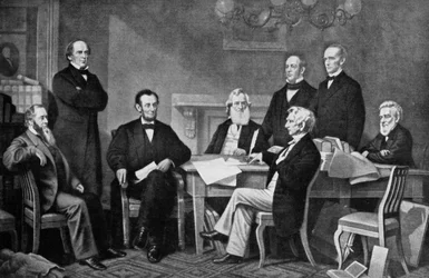 The first reading of the proclamation of emancipation