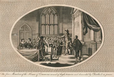 The Five Members of the House of Commons Accused of High Treason, 1642
