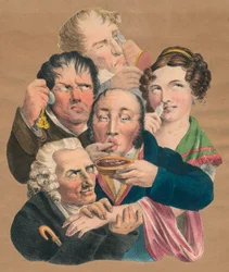 The five senses, late 18th-early 19th century