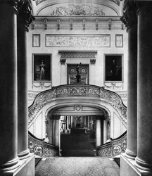 The Grand Staircase in Buckingham Palace, London
