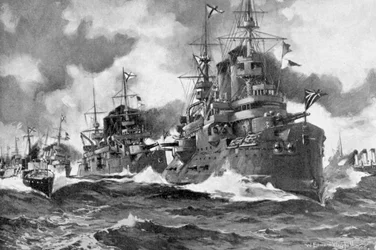 The Great Russian Fleet Steaming Forth for the Last Time, Russo-Japanese War