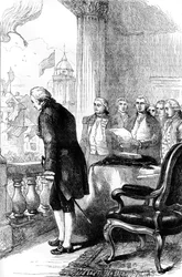 The Installation of George Washington as President of the United States, 1789