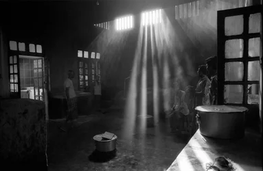 The kitchen of Mental Hospital, Pabna, in Bangladesh. 1994