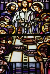 The Last Supper, Tabernacle, Colombiere Chapel, Paray le Monial, France