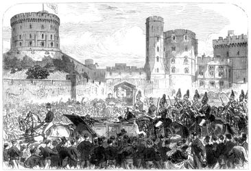The Marriage of Princess Helena, Windsor Castle, 1866