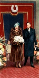 The marriage of the Duke and Duchess of Kent, November 1934