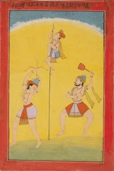 The musical mode Ragaputra Khokhara, 19th century