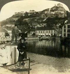 The old fortress of Fredrikshald, Norway, c. 1905