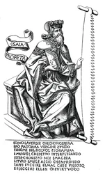 The Prophet Isaiah with the Instrument of His Martyrdom