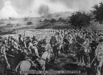 The surrender of General Toral, 1898