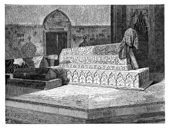 The Tomb of Mehmed II in the Green Mosque, Bursa, Turkey
